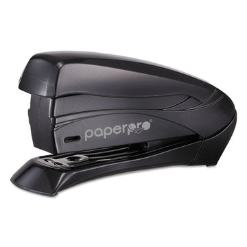 Bostitch® Inspire Spring-powered Half-strip Compact Stapler, 15-sheet Capacity, Black freeshipping - TVN Wholesale